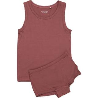 Minymo Pige Undertøjssæt - Rose Brown - 128