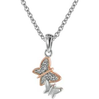 trendor 08806 Schmetterlinge Anhänger mit Mädchen-Halskette Silber 925