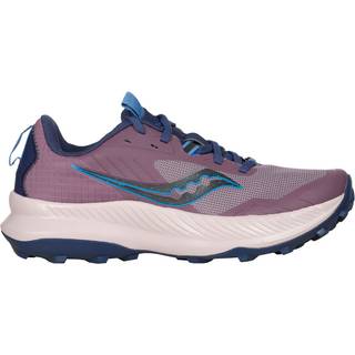 Saucony Blaze TR Trail Running Shoe Women - Lilac, Dark Blue, Size 5 - lilac