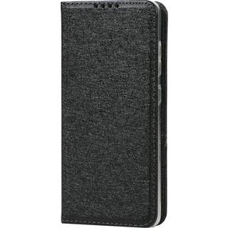 Samsung Galaxy A52 (4G / 5G) / A52s (5G) Læder Flip Cover - Silke Tekstur m. Pung - Sort