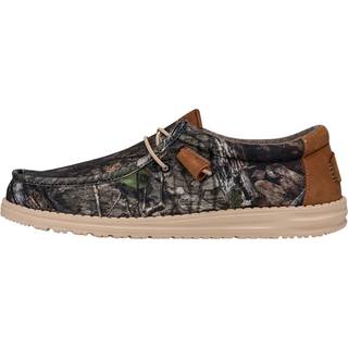 Hey Dude Wally Mossy Oak CDNA M Camo Størrelse M14 | Mænds sko | Mænds slip på loafers | Komfortabel og letvægt