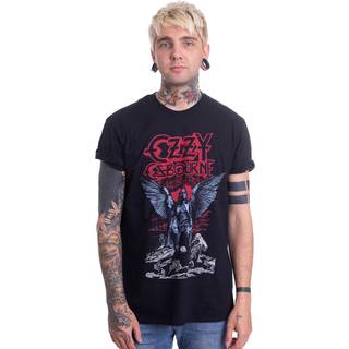 Ozzy Osbourne Skjorte Angel Wings Unisex Black L