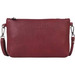 Andora Small Clutch, Cranberry