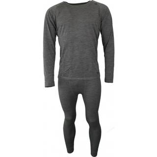 Accezzi Merino, skiundertøj, herre, grå, 2 sæt