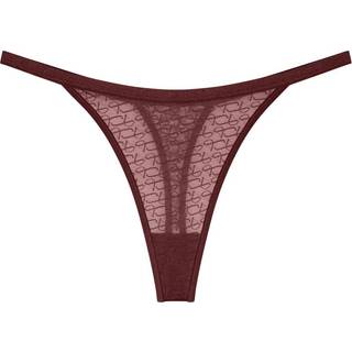 Triumph Signature Sheer g-streng, brun, Størrelse: 36, Dame