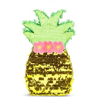 Blue Panda ananas pinata til Hawaiian Luau Party Decorations Kids Birthday (16,5 x 10 x 3 in)