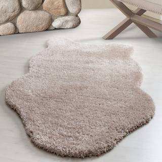 Schaffel 1000 tæppe - Beige - 133X190 (Pelset) cm