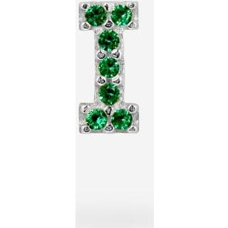IX I Green Earring Silver