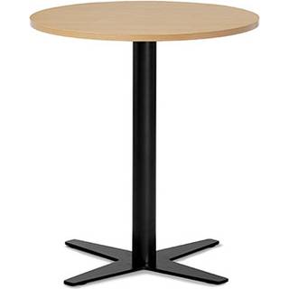 Bord Amy Ø650 mm H752 mm, Bøg laminat Sort understel