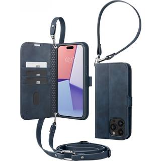 Spigen Wallet S Pro - navy - iPhone 15 Pro Max