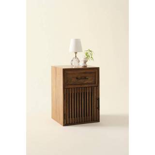 COLMAS sengebord - Brun