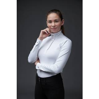 Equipage - Lesley langærmet stævne T-shirt - Hvid / XL