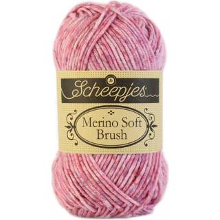 Scheepjes Merino Soft Brush 256 van Dyck Indhold: 50% Superwash merinould, 25% mikrofibre, 25% akryl Vægt/længde: 50 g = 105 m Anbefalede pinde: 4 - 5 mm Strikkefasthed: 10 x 10 cm = 19 m x 23 r Kan vaskes på maskine, skånsom vask ved maks. 30° / Tørres fladt.