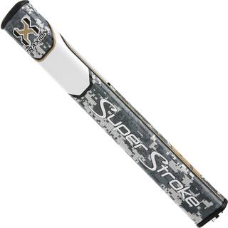 Superstroke Traxion Flatso Golf Putter Grip Digi Camo/Tan (Flatso 1.0) | Avanceret overfladetekstur, der forbedrer feedback og tack | Minimer gre