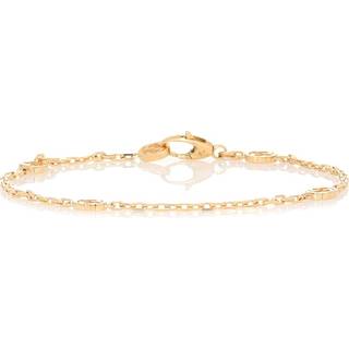 Gucci Interlocking G 18kt gold bracelet - gold - 56MM