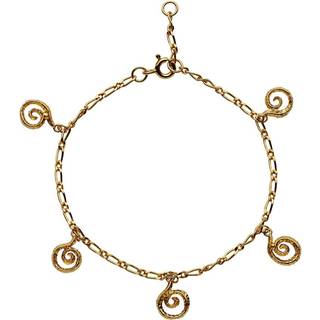 Maanesten Vida armbånd, Forgyldt sølv