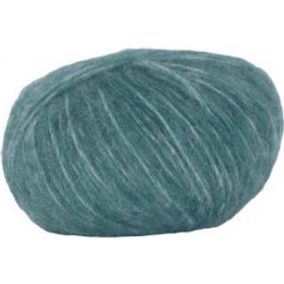 Hjertegarn Børstet Uld/Alpaca - Uld, Alpaca og Nylon Petrol 4417