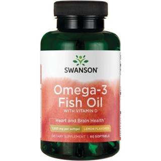 Omega-3 fiskeolie med D-vitamin - 60 softgels