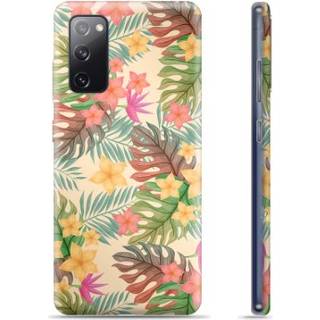 Samsung Galaxy S20 FE TPU Cover - Lyserøde Blomster