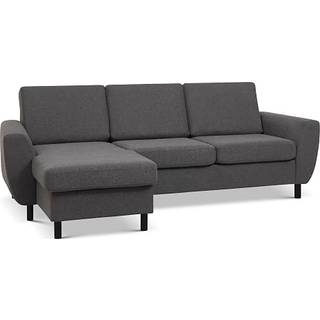 Madrid Nordic vendbar sofa m. chaiselong - antracit