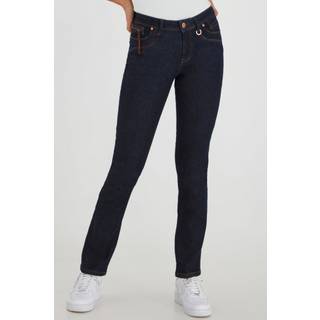 Pulz Jeans PZKAROLINA HW Jeans Straight - Blå - Str 31/34 - Damer