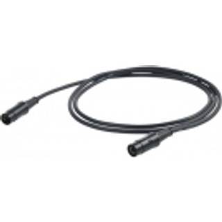 PROEL MIDI-kabel, 3m, sort