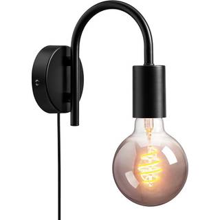 Nordlux Venice væglampe sort metal