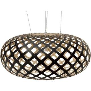 david trubridge - Kina Pendel Ø140 Sort 1 Side