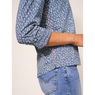 White Stuff White Stuff Grey 100% Cotton Annie Jersey Shirt