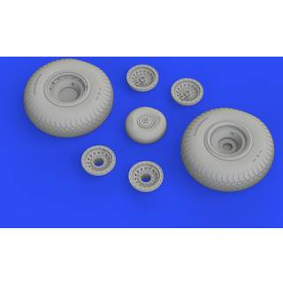 B-17 wheels rhomboid tread for HKM