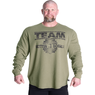 Thermal Team Sweater, Washed Green