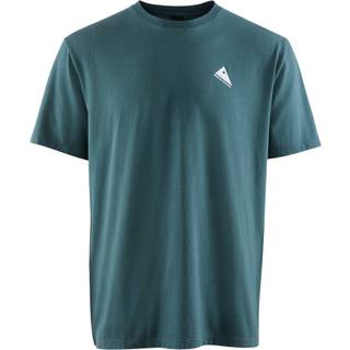 Klättermusen Men's Runa Rain Mouse Short Sleeve Tee Dark Deep Sea, M