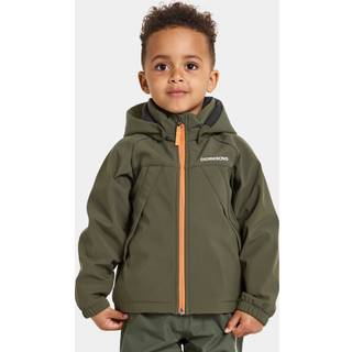 Didriksons Troel Softshelljakke, Deep Green, 100