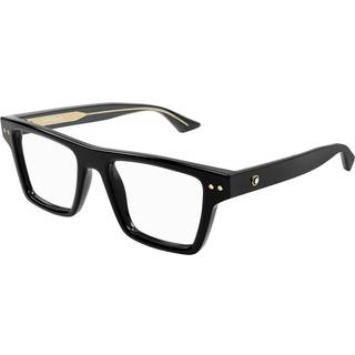 Montblanc MB0288O 001 52 Briller Mænd Black - Black - 52mm