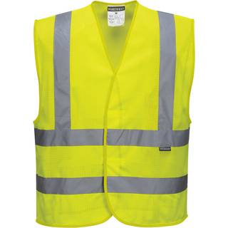 MeshAir bånd og bøjle vest - Gul (Størrelse: 4X/5X)