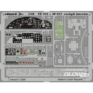 B-17G Flying Fortress cockpit interior