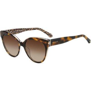 Kate Spade Aubriella/G/S Asian Fit 2VM/LA 55 Solbriller Kvinder Tortoiseshell - Dark Tortoise On Clear - 55mm
