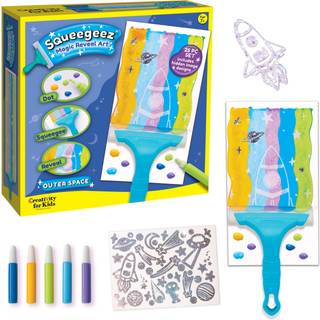 Kreativitet til b?rn Squegegeez Magic Reveal Craft Kit: Outer Space - Craft Activity for Kids Ages 7-12+ Ydre rumgaver til piger og drenge