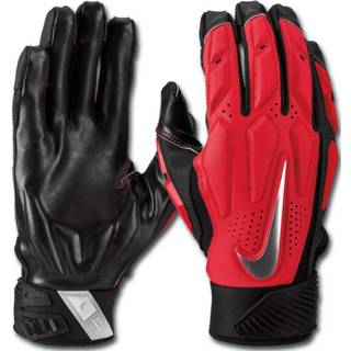 Nike D EF Tackle 6.0 Handsker Red | Sort 3xl