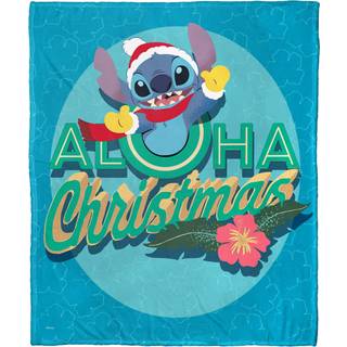 Northwest Lilo and Stitch Silk Touch t?ppe 50"""" x 60"""" Festlig Aloha