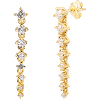 XENOX Ohrringe - MIDNIGHT - XS91502G - gold