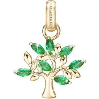 Christina Collect - Green Family Tree vedhæng i forgyldt sølv