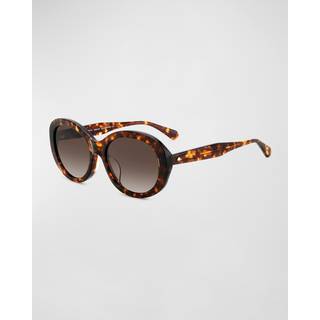 Kate Spade Avah/F/S Asian Fit 086/HA 56 Solbriller Kvinder Tortoiseshell - Dark Tortoise - 56mm