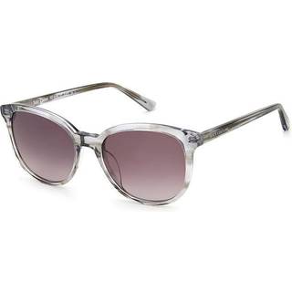 Juicy Couture JU 619/G/S 2W8/3X 54 Solbriller Kvinder Grå - Transparent Grey Horn - 54mm