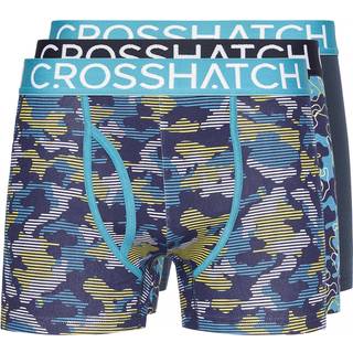 Crosshatch Herre Linamo Boxer shorts Flerfarvet