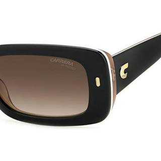 Carrera Kvinde CARRERA 3014/S KDX/HA Solbriller Acetat Sort Brun Firkantet Normal Skygge