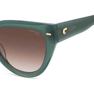 Carrera Kvinde CARRERA 3017/S 1ED/HA Solbriller Acetat Grøn Brun Cat Eye Skygge