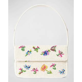 Staud Tommy beaded shoulder bag - multicoloured - One Size