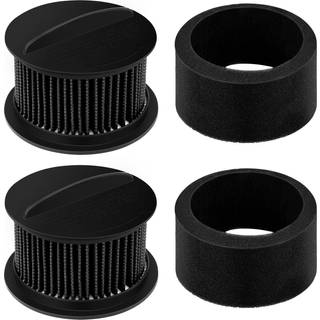 Anewise 2 Pack 32R9 Udskiftningsfiltre til Bissell Powerforce PowerGroom til CleanView Helix Turbo Inner & Outer Vacuum Cleaner Filter Set Udskif