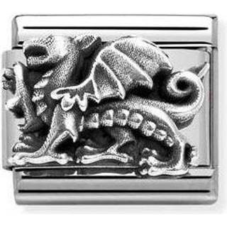 Nomination Silver Welsh Dragon Charm
